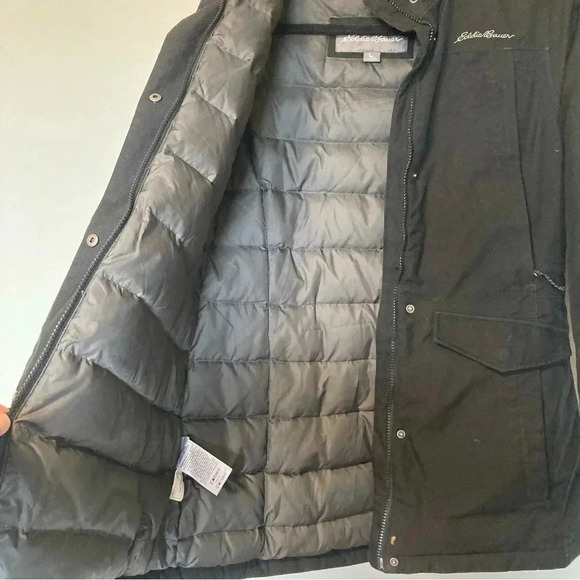 Eddie  Bauer weatheredge eb650 down black jacket - Picture 4 of 9